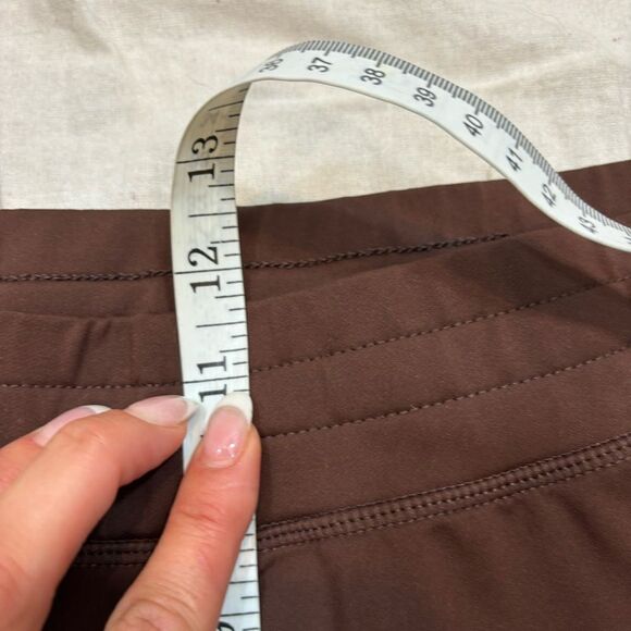 Ladies Fabletics Brand Brown Pull On High Rise Joggers Size Medium‎ - Picture 7 of 11